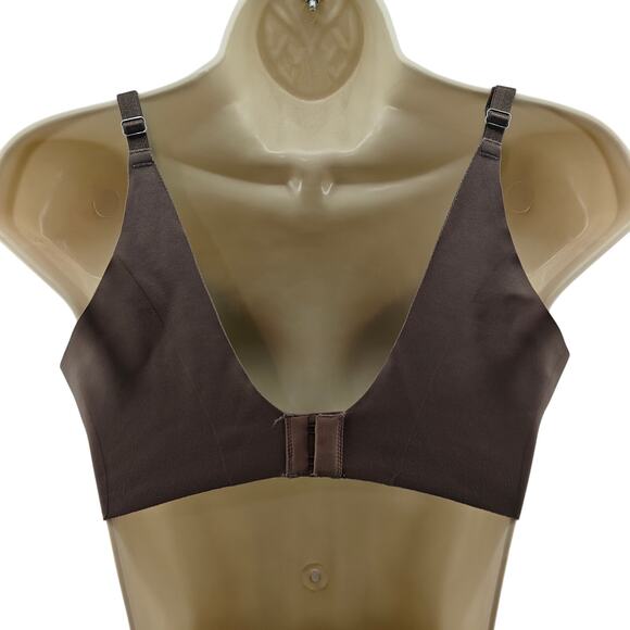 Soma Vanishing Back Full Coverage 32DD Deep Taupe Smooth - Picture 3 of 3